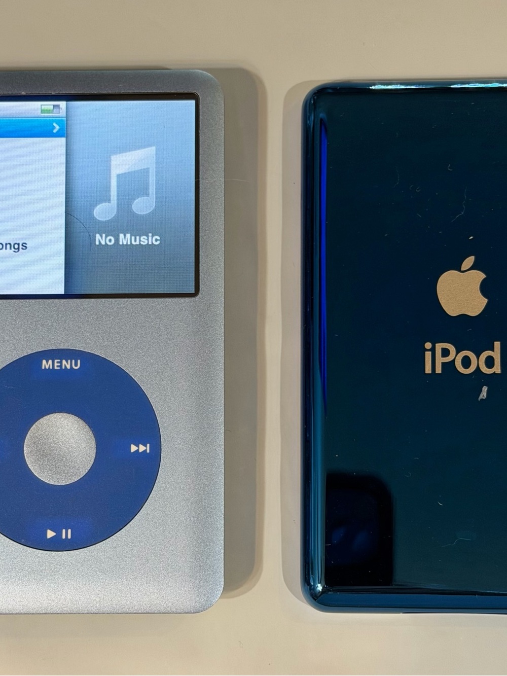 Apple iPod classic 7th generation 256gb Baby Blue MP3